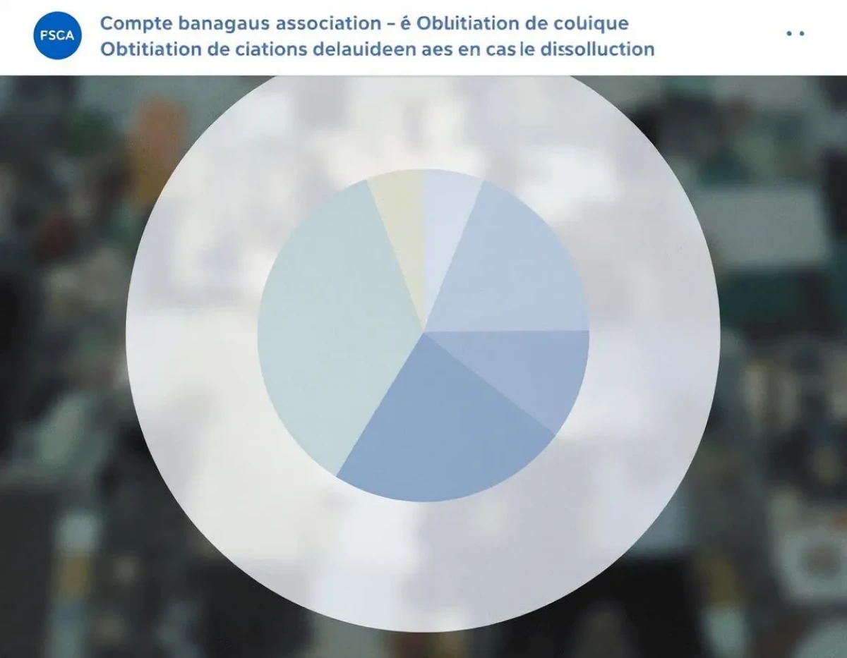 Compte bancaire association et obligation de clôture en cas de dissolution