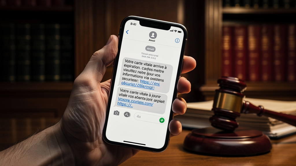 Connaissez-vous les conséquences d'une arnaque carte vitale sms
